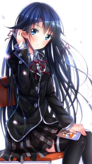 我的青春恋爱物语果然有问题 雪之下雪乃手机壁纸(1)