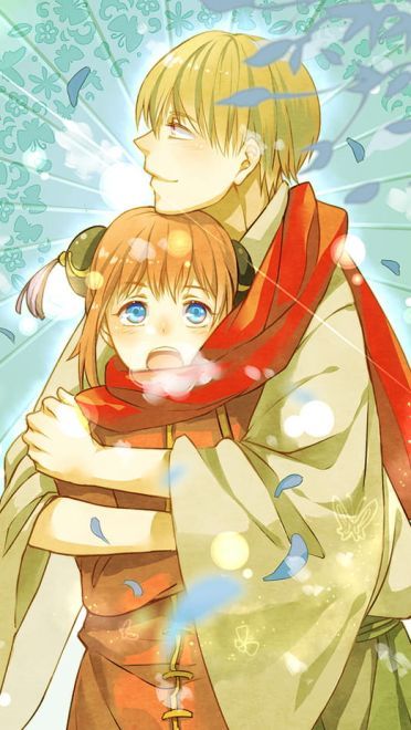 银魂CP 神乐&冲田总悟手机壁纸(1)