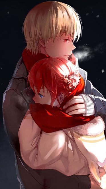 银魂CP 神乐&冲田总悟手机壁纸(1)