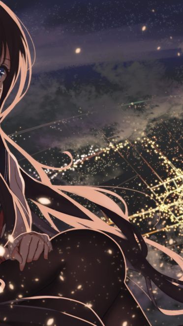 自然最美 黑长直小姐姐电脑壁纸(1)