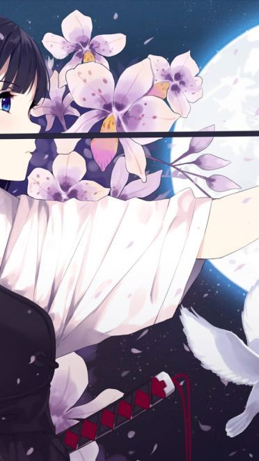 自然最美 黑长直小姐姐电脑壁纸(1)