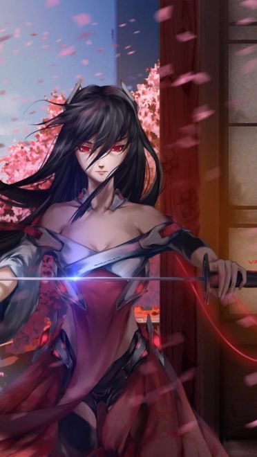 自然最美 黑长直小姐姐电脑壁纸(1)