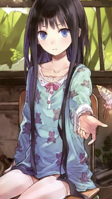 自然最美 黑长直小姐姐电脑壁纸(1)