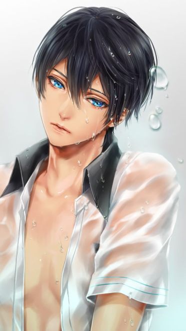 Free！男子游泳部 男神七濑遥手机壁纸(1)