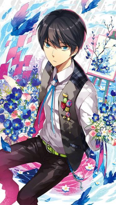 Free！男子游泳部 男神七濑遥手机壁纸(1)