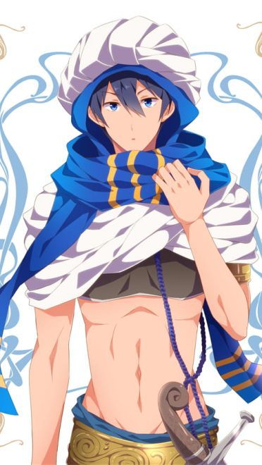 Free！男子游泳部 男神七濑遥手机壁纸(1)