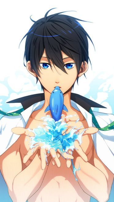 Free！男子游泳部 男神七濑遥手机壁纸(1)