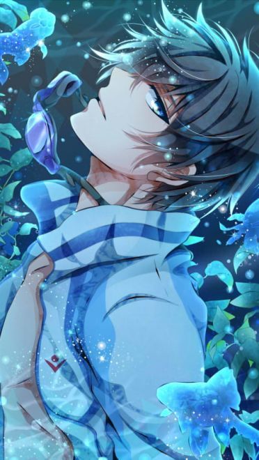 Free！男子游泳部 男神七濑遥手机壁纸(1)