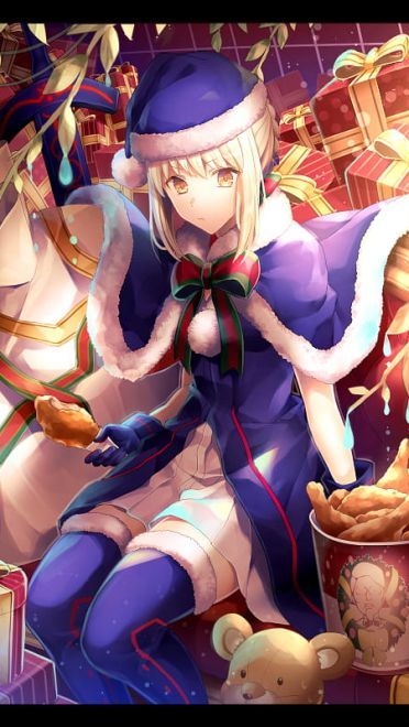 黑化saber黑无毛 Fate系列手机壁纸