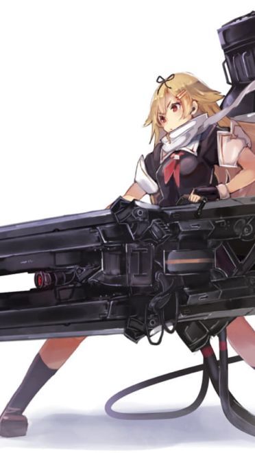 稳如poi~舰队Collection 舰娘夕立动漫手机壁纸下载(1)