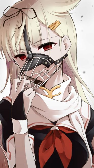 稳如poi~舰队Collection 舰娘夕立动漫手机壁纸下载(1)