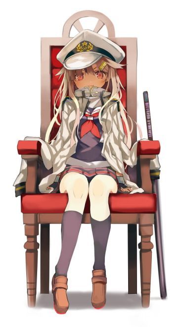 稳如poi~舰队Collection 舰娘夕立动漫手机壁纸下载(1)