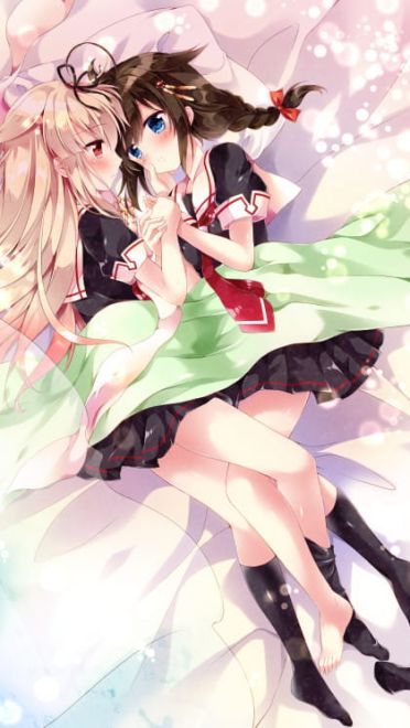 稳如poi~舰队Collection 舰娘夕立动漫手机壁纸下载(1)