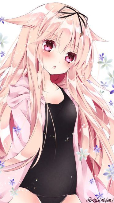 稳如poi~舰队Collection 舰娘夕立动漫手机壁纸下载(1)