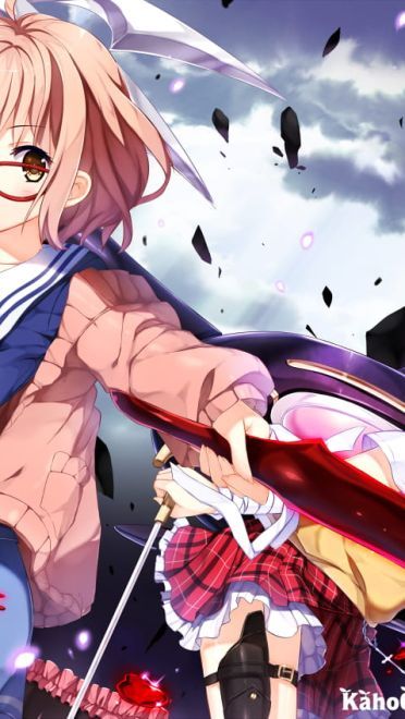 境界的彼方诅咒之血 栗山未来电脑壁纸(1)