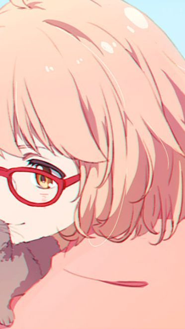 境界的彼方诅咒之血 栗山未来电脑壁纸(1)