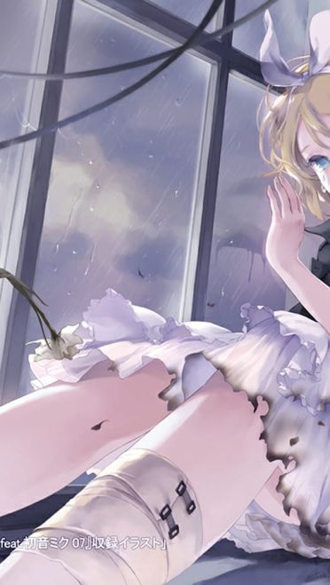 V家镜音双子 镜音铃电脑壁纸下载(1)