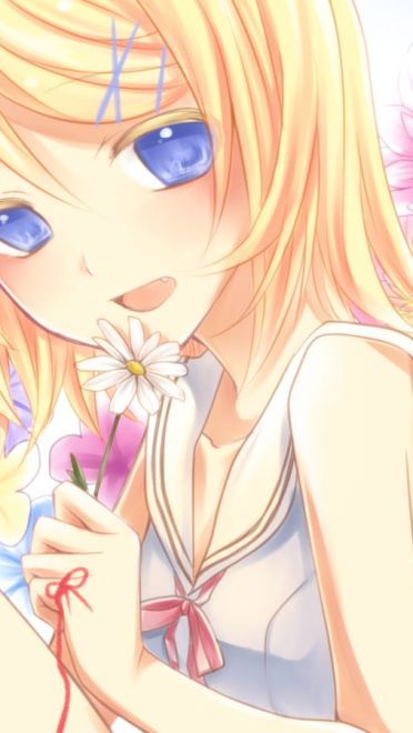 V家镜音双子 镜音铃电脑壁纸下载(1)