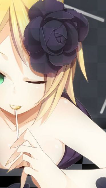 V家镜音双子 镜音铃电脑壁纸下载(1)