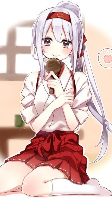 舰队Collection 太太翔鹤 舰娘动漫手机壁纸下载(1)