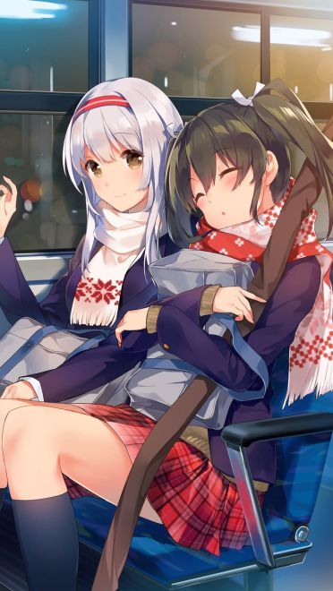 舰队Collection 小姨子舰娘 瑞鹤 动漫手机壁纸下载(1)