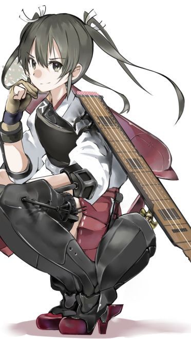 舰队Collection 小姨子舰娘 瑞鹤 动漫手机壁纸下载(1)