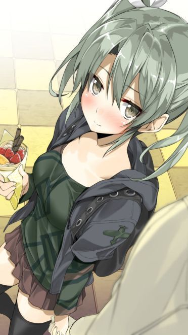 舰队Collection 小姨子舰娘 瑞鹤 动漫手机壁纸下载(1)