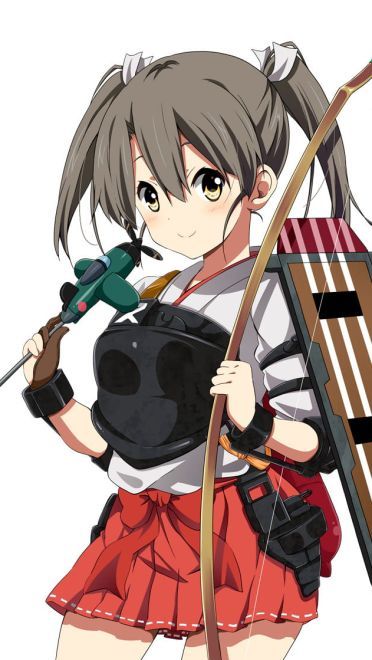 舰队Collection 小姨子舰娘 瑞鹤 动漫手机壁纸下载(1)