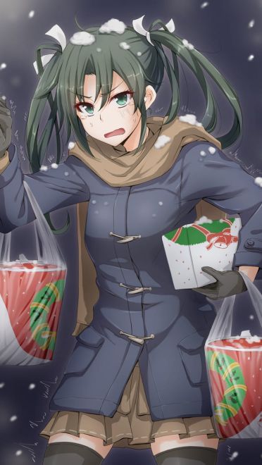 舰队Collection 小姨子舰娘 瑞鹤 动漫手机壁纸下载(1)