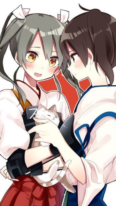 舰队Collection 小姨子舰娘 瑞鹤 动漫手机壁纸下载(1)