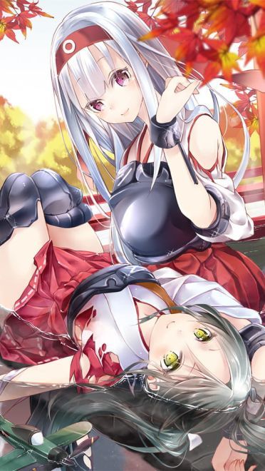 舰队Collection 小姨子舰娘 瑞鹤 动漫手机壁纸下载(1)