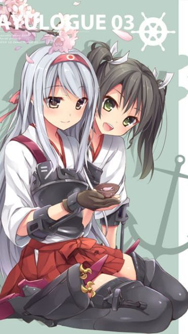 舰队Collection 小姨子舰娘 瑞鹤 动漫手机壁纸下载(1)