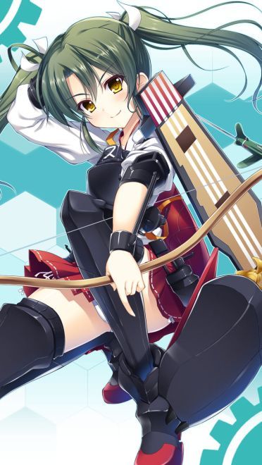 舰队Collection 小姨子舰娘 瑞鹤 动漫手机壁纸下载(1)