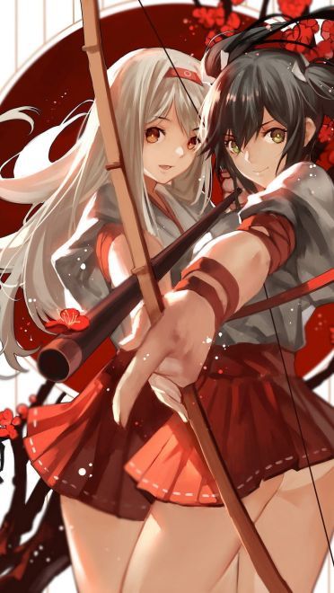 舰队Collection 小姨子舰娘 瑞鹤 动漫手机壁纸下载(1)