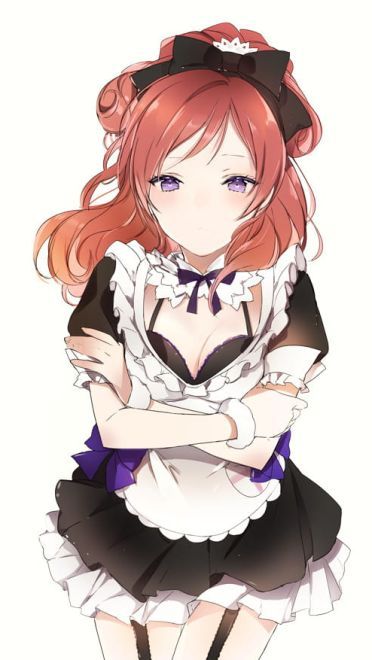 辛勤劳作的女孩 女仆手机壁纸(1)