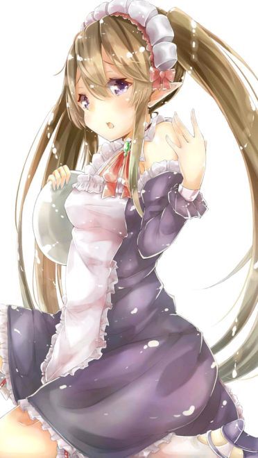 辛勤劳作的女孩 女仆手机壁纸(1)