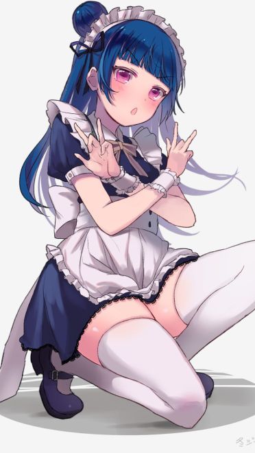 辛勤劳作的女孩 女仆手机壁纸(1)