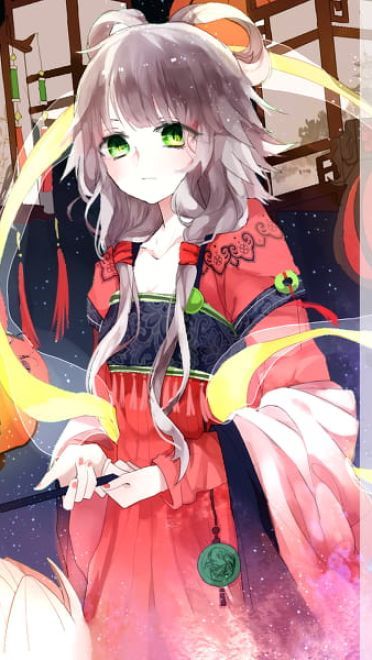 VOCALOID吃货洛神 洛天依手机壁纸