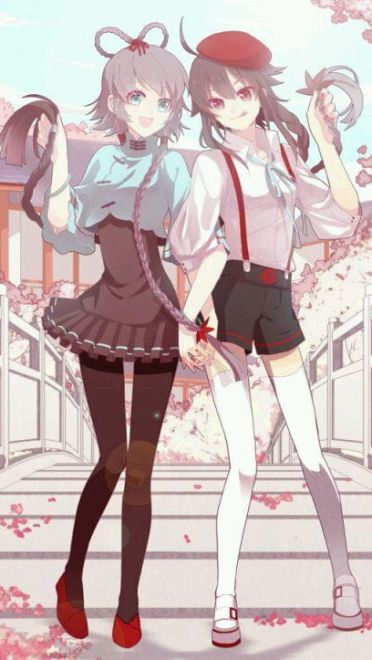 VOCALOID吃货洛神 洛天依手机壁纸