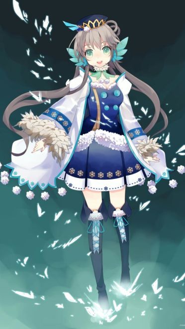 VOCALOID吃货洛神 洛天依手机壁纸