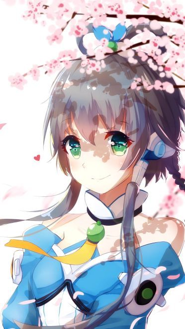 VOCALOID吃货洛神 洛天依手机壁纸