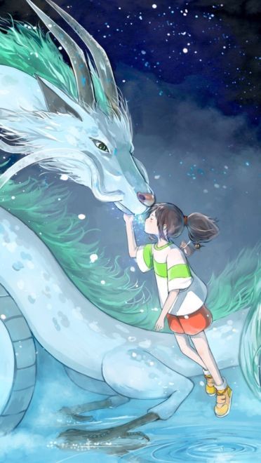 我们还能再见面吗？千与千寻的神隐手机壁纸