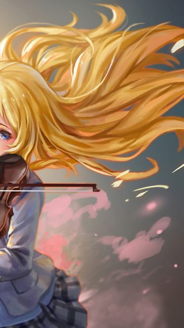 和你相遇的春天 四月是你的谎言 宫园薰电脑壁纸(1)