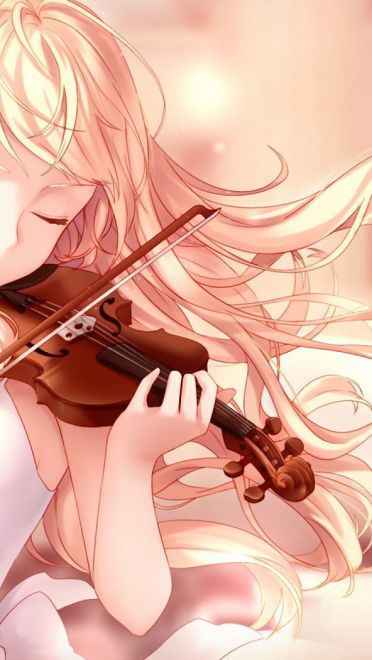 和你相遇的春天 四月是你的谎言 宫园薰电脑壁纸(1)