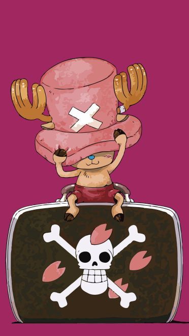 狸猫还是驯鹿？海贼王乔巴手机壁纸(1)