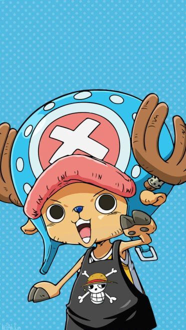 狸猫还是驯鹿？海贼王乔巴手机壁纸(1)