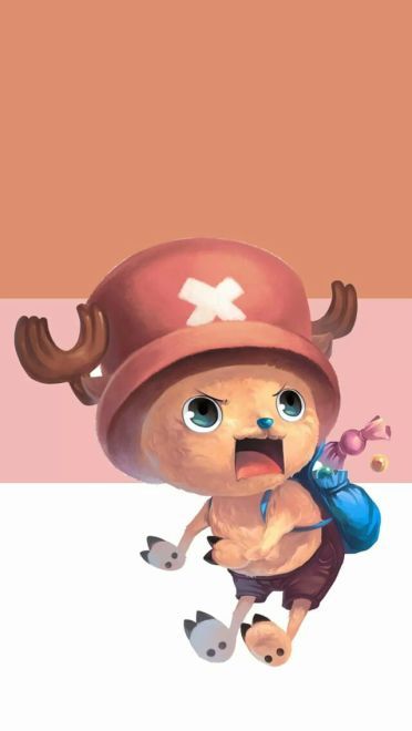 狸猫还是驯鹿？海贼王乔巴手机壁纸(1)