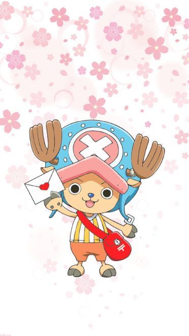 狸猫还是驯鹿？海贼王乔巴手机壁纸(1)