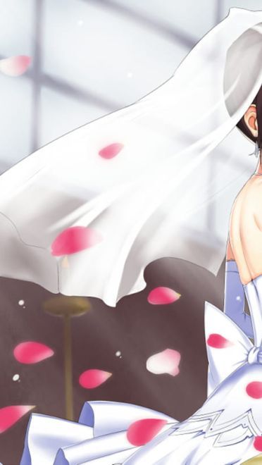 不一样的美 二次元的婚纱照桌面壁纸(1)