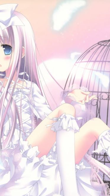 不一样的美 二次元的婚纱照桌面壁纸(1)